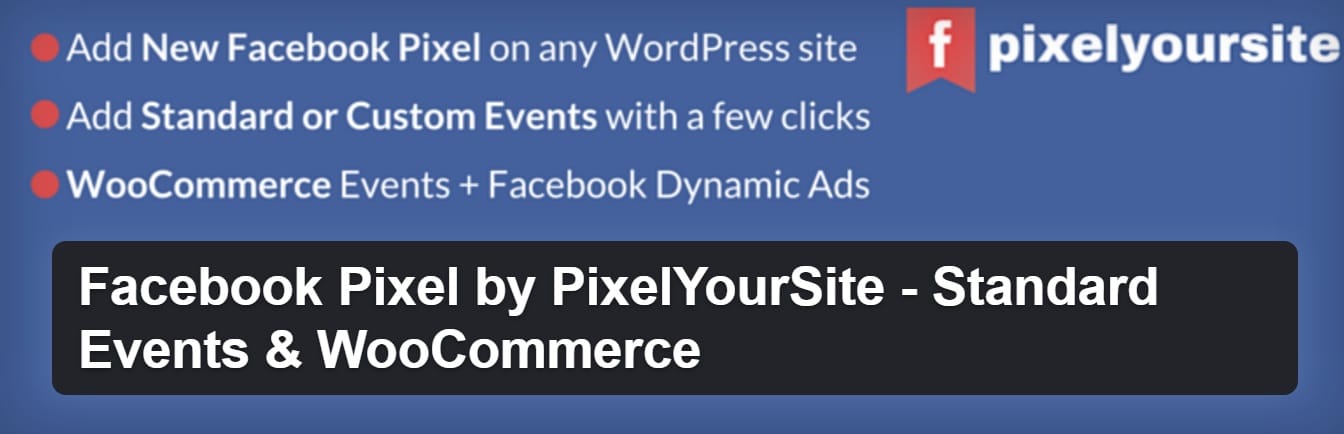 Facebook pixel plugin Plugin do pixel do Facebook