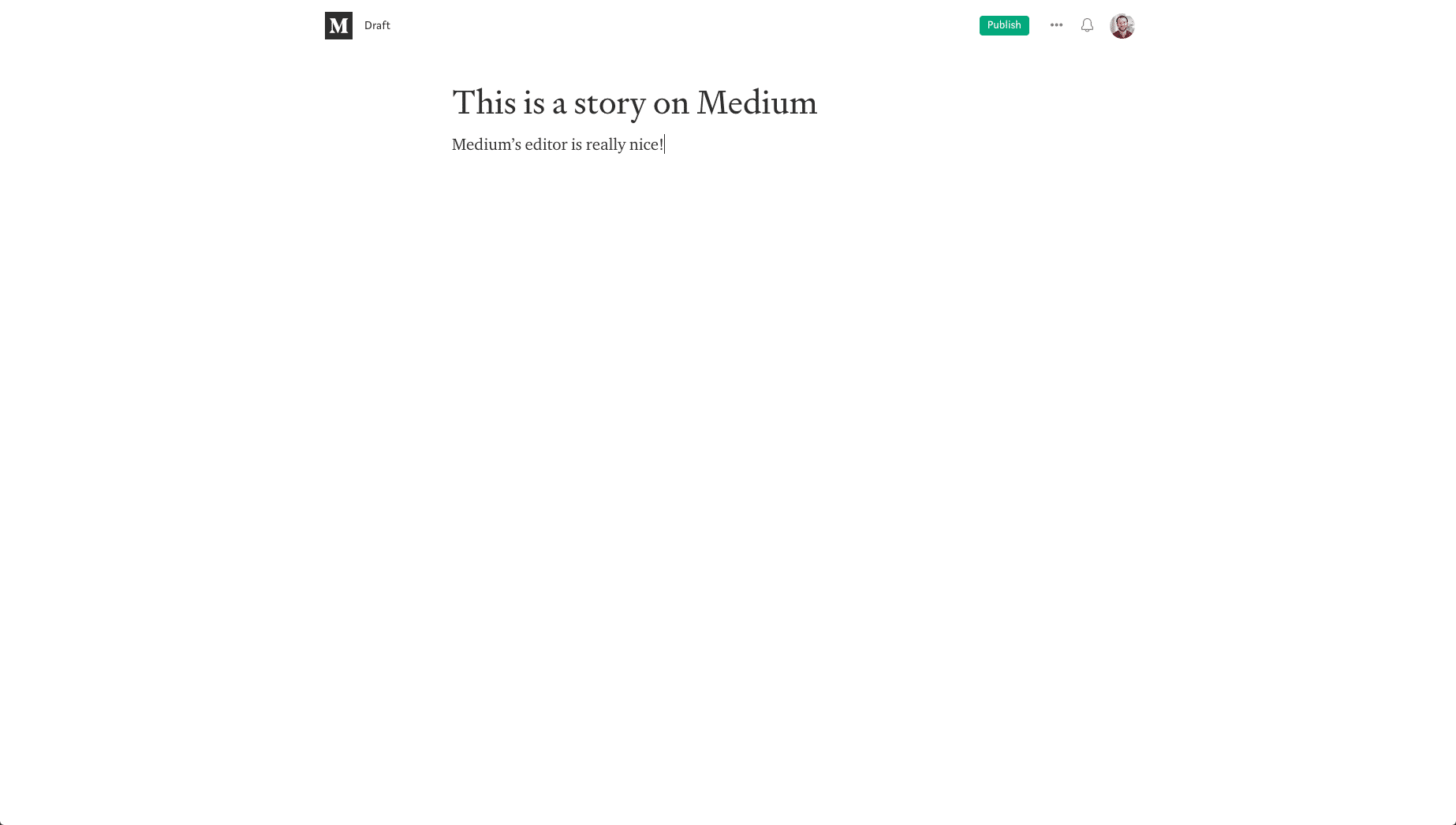 Escrevendo em Medium
