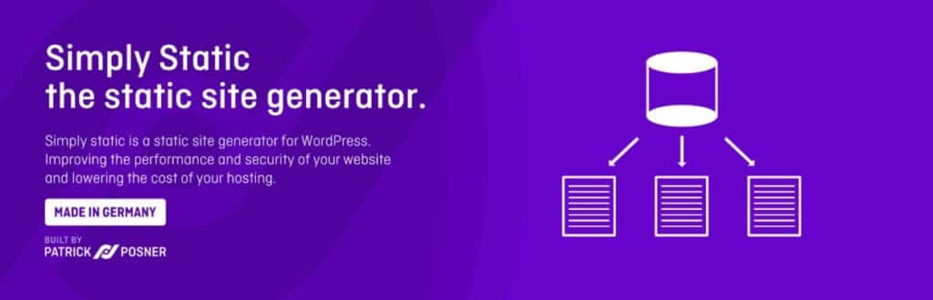El plugin Simply Static te permite utilizar WordPress como generador de sitios estáticos.