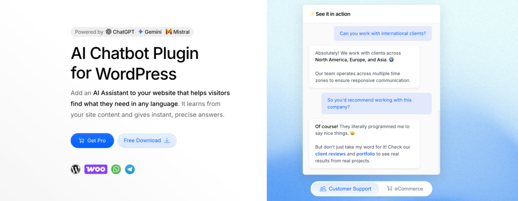 PurioChat de Purethemes