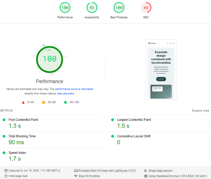 Google PageSpeed Insights mit WP Rocket
