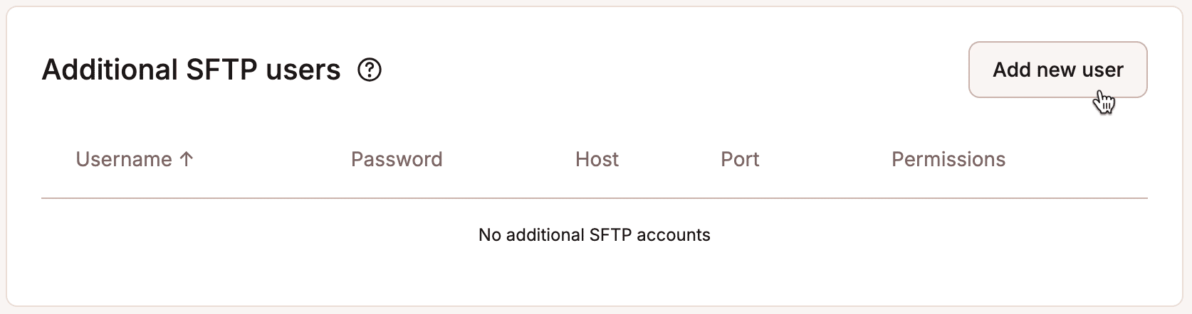 Añadir usuarios STP adicionales dentro del panel de MyKinsta.
