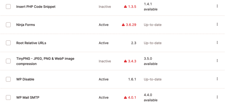Configurer les mises à jour automatiques dans le tableau de bord de Kinsta.